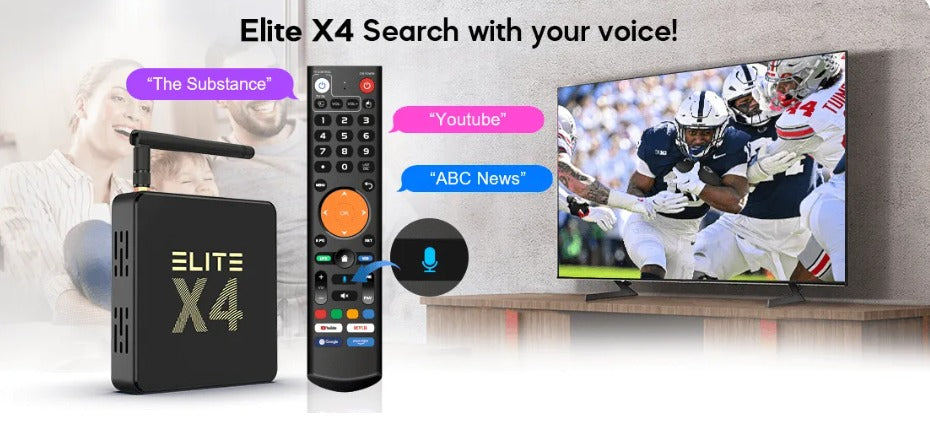 Elite X4 Tv Streaming Box