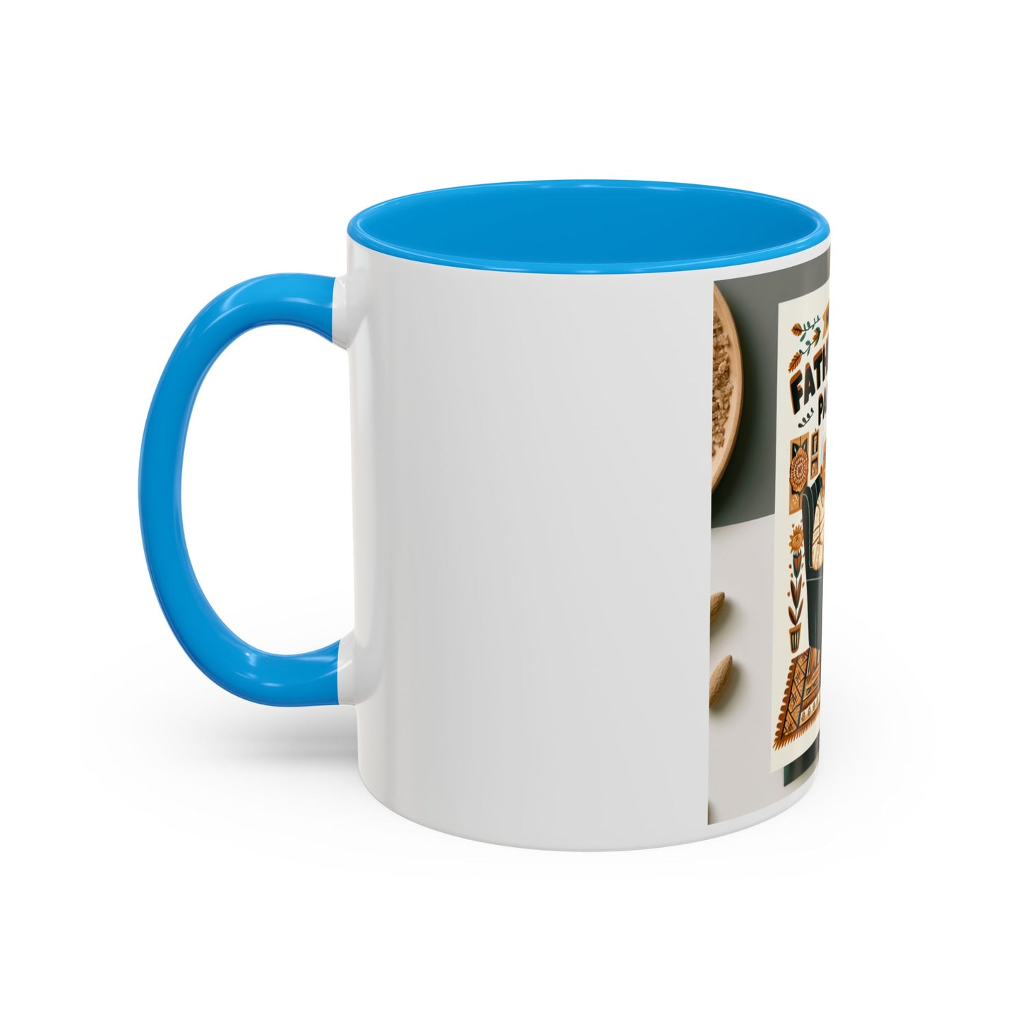 Colorful Father's Day Mug, Gift for Pawpaw, Coffee Cup for Grandfather, Fun Kitchen Decor, Personalized Drinkware