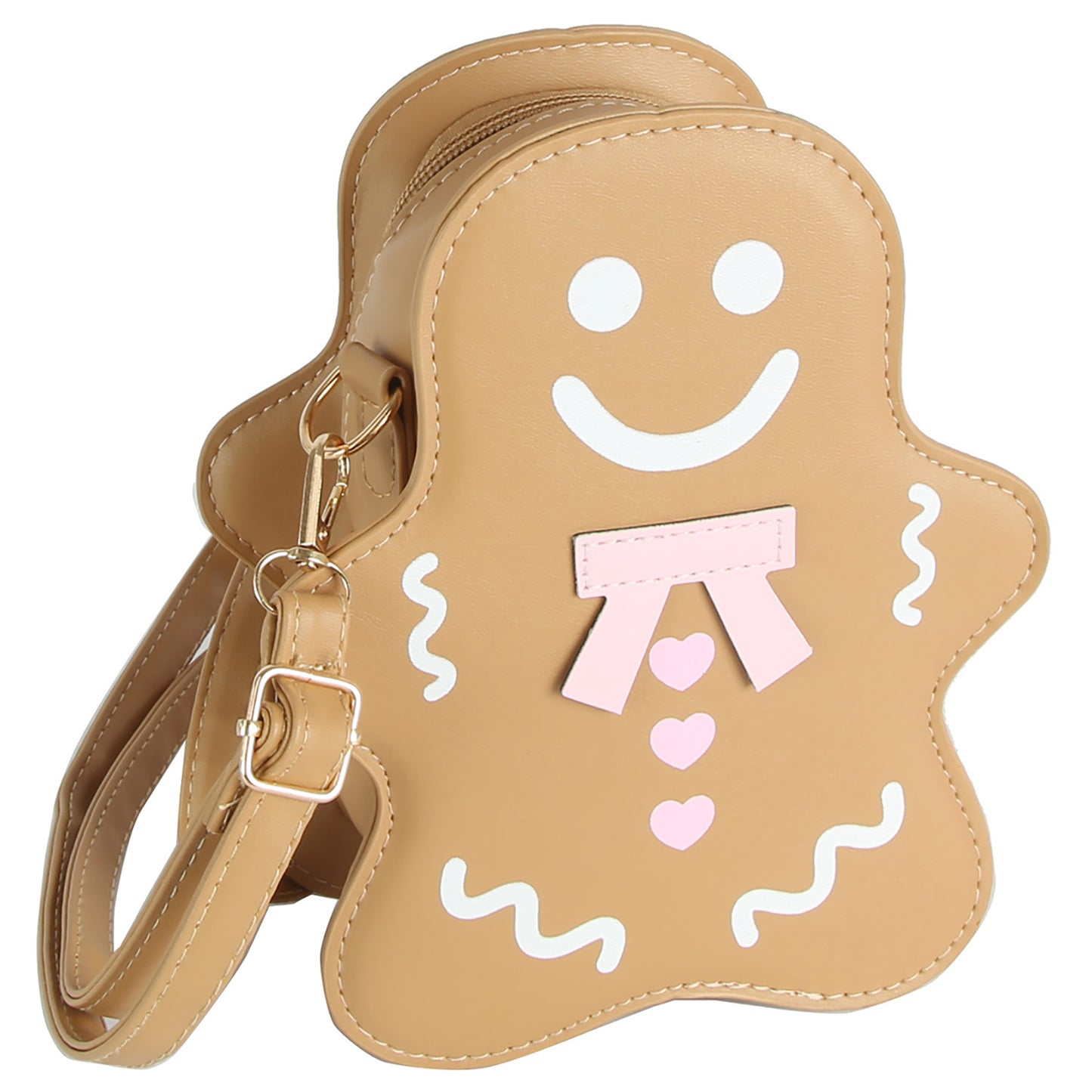 Gingerbread crossbody bag