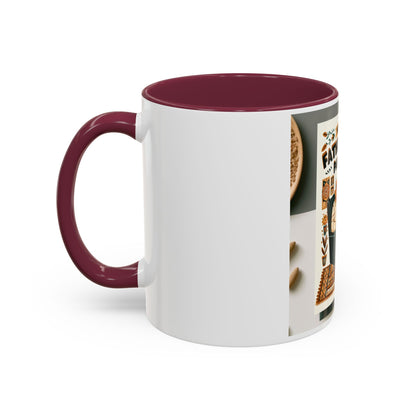 Colorful Father's Day Mug, Gift for Pawpaw, Coffee Cup for Grandfather, Fun Kitchen Decor, Personalized Drinkware